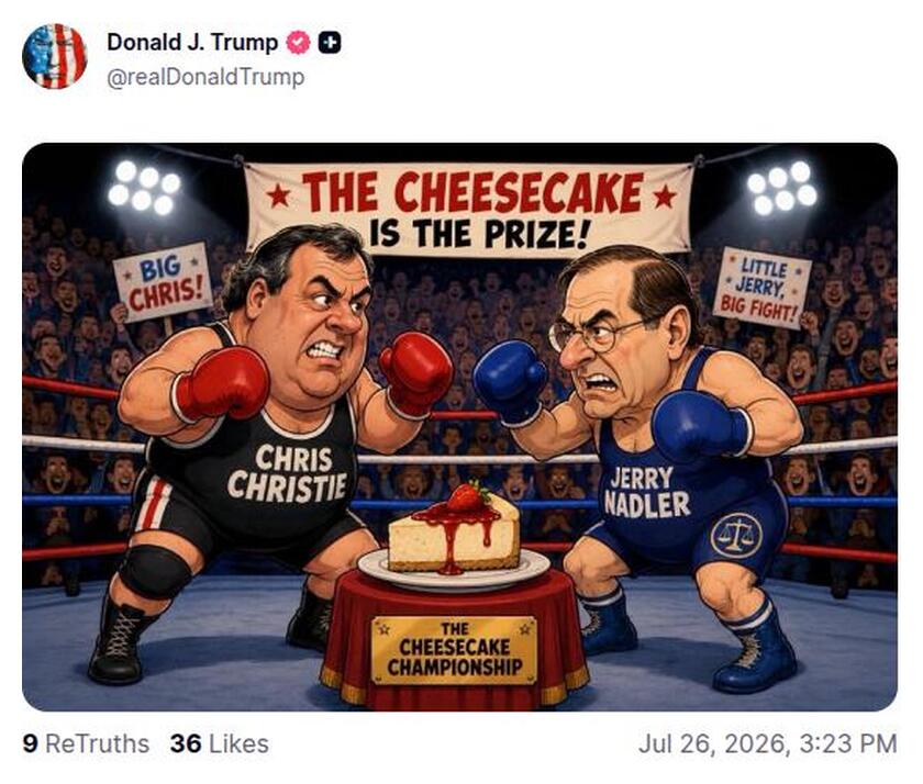 Post preview from Donald Trump