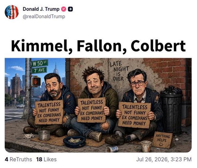 Post preview from Donald Trump