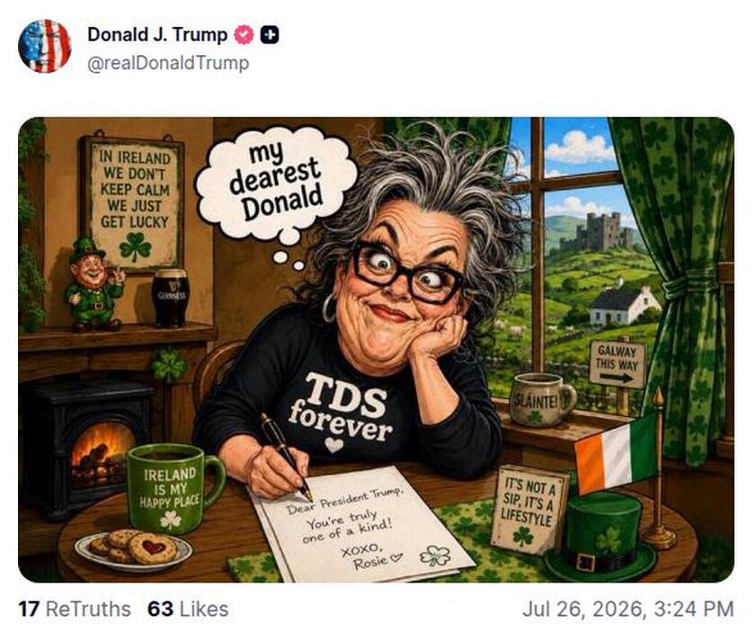 Post preview from Donald Trump