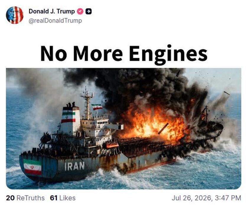Post preview from Donald Trump