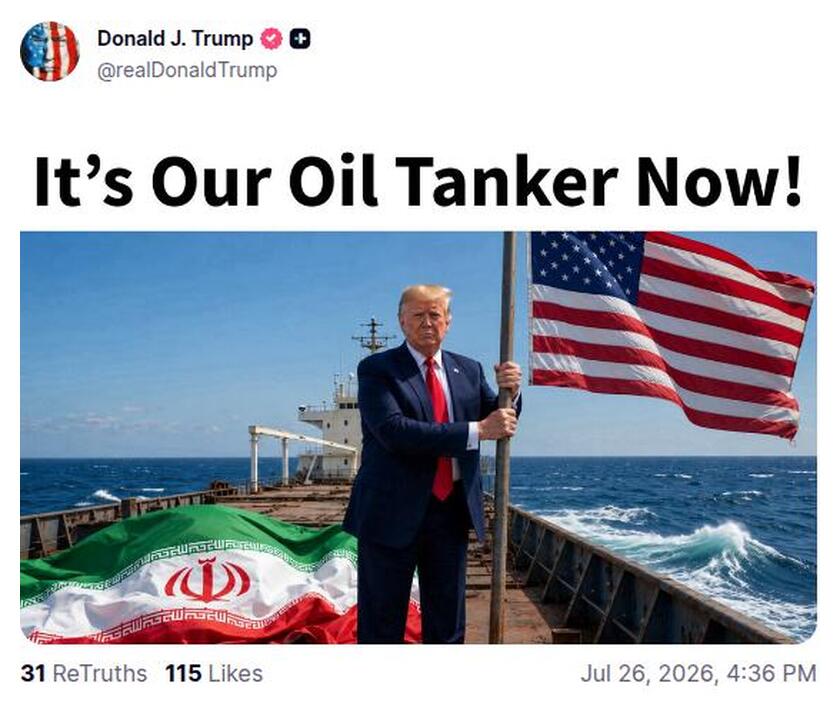 Post preview from Donald Trump
