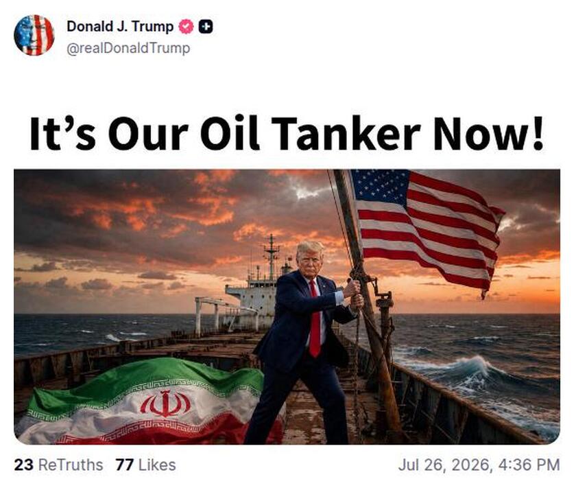 Post preview from Donald Trump