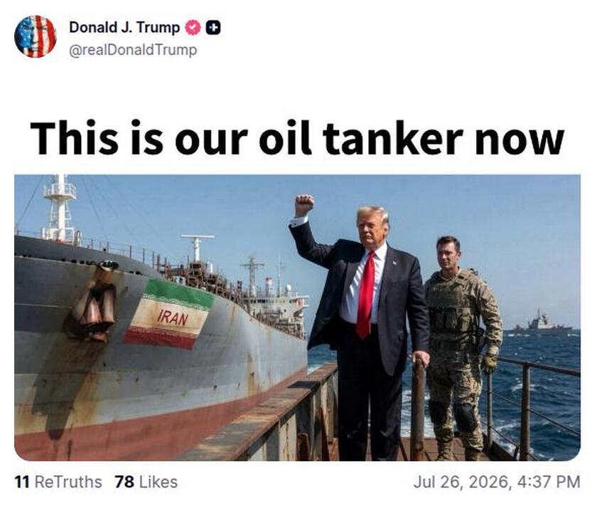 Post preview from Donald Trump