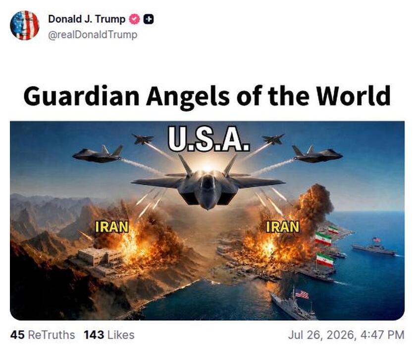 Post preview from Donald Trump