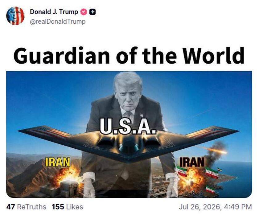 Post preview from Donald Trump