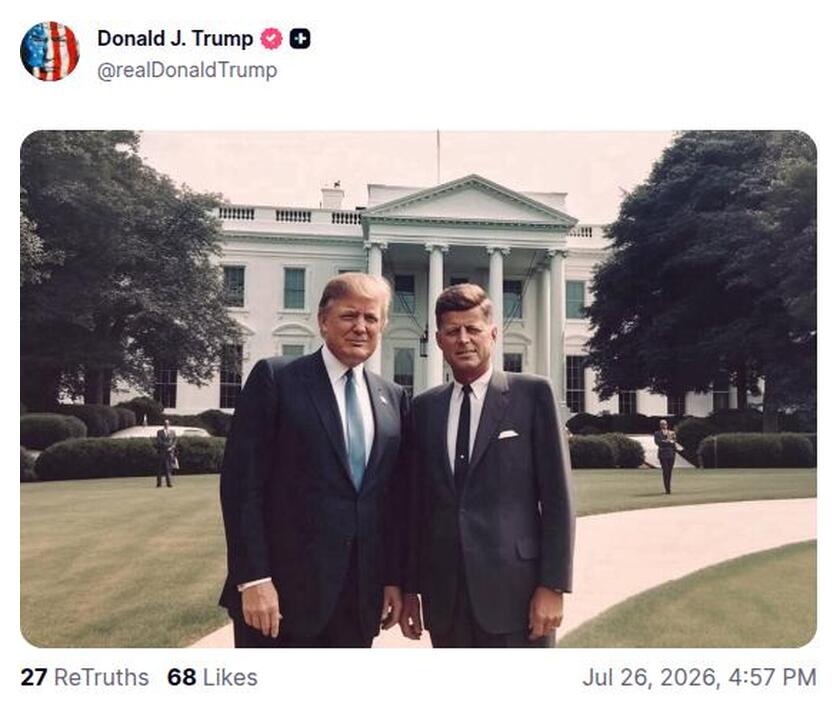Post preview from Donald Trump