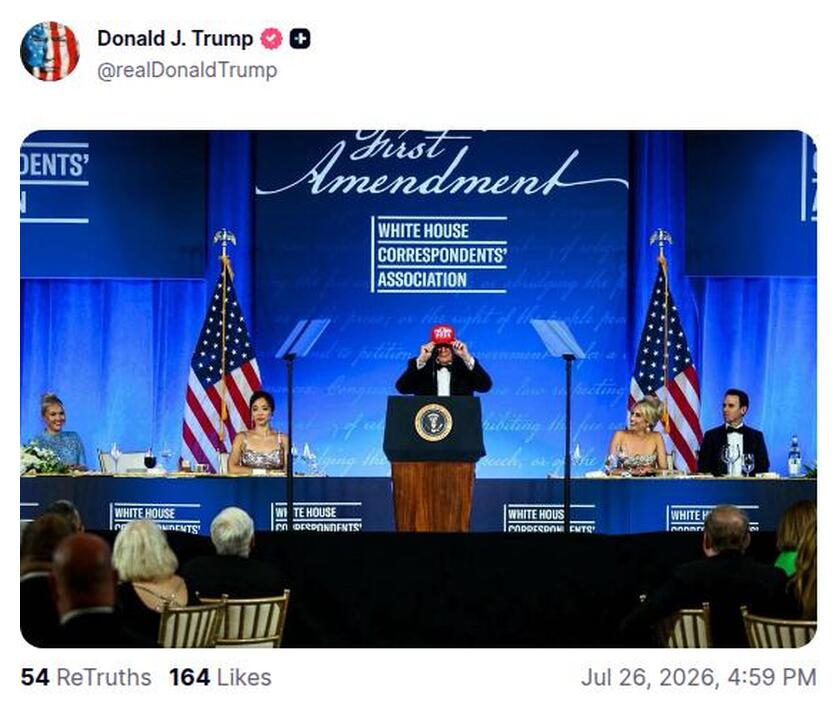 Post preview from Donald Trump