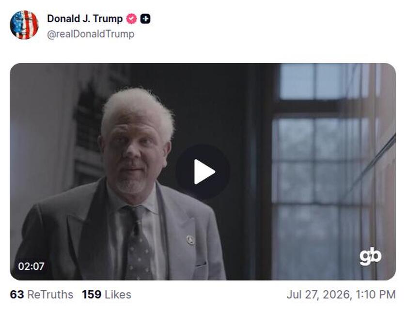 Post preview from Donald Trump