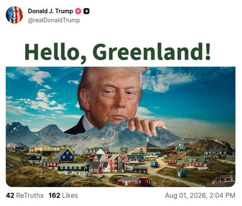 Post preview from Donald Trump