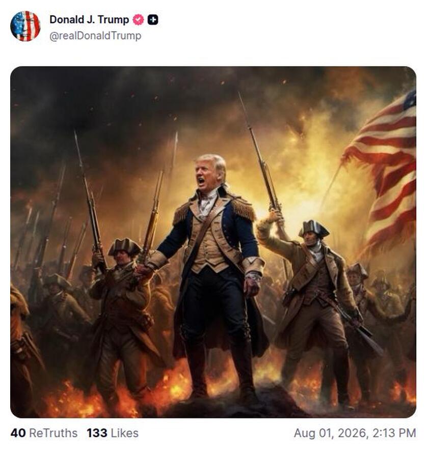 Post preview from Donald Trump