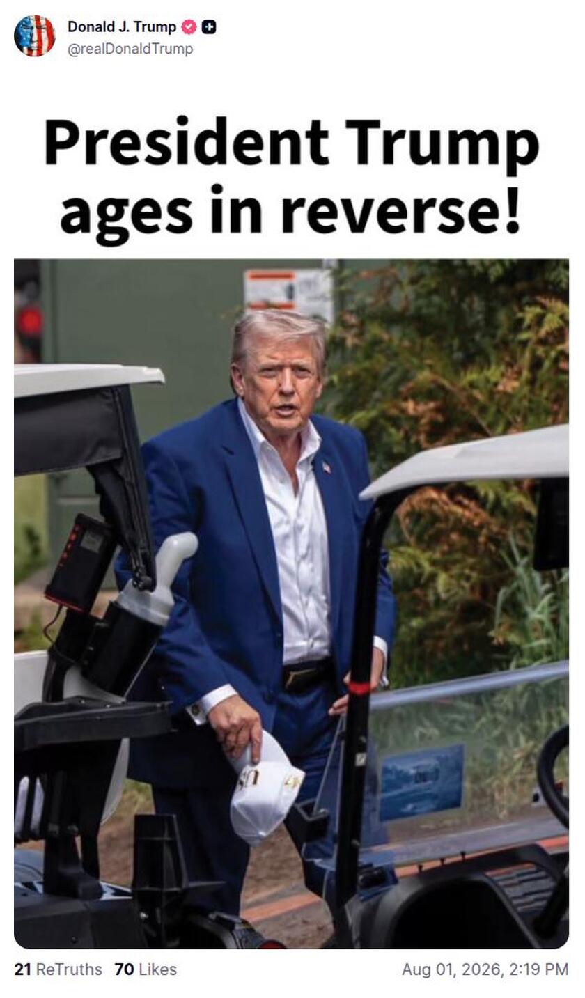 Post preview from Donald Trump
