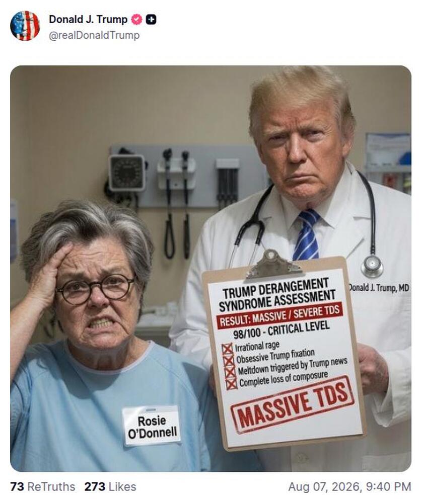 Post preview from Donald Trump