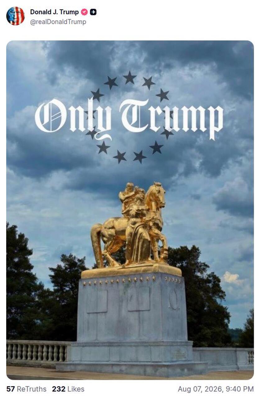 Post preview from Donald Trump