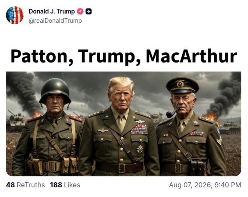 Post preview from Donald Trump