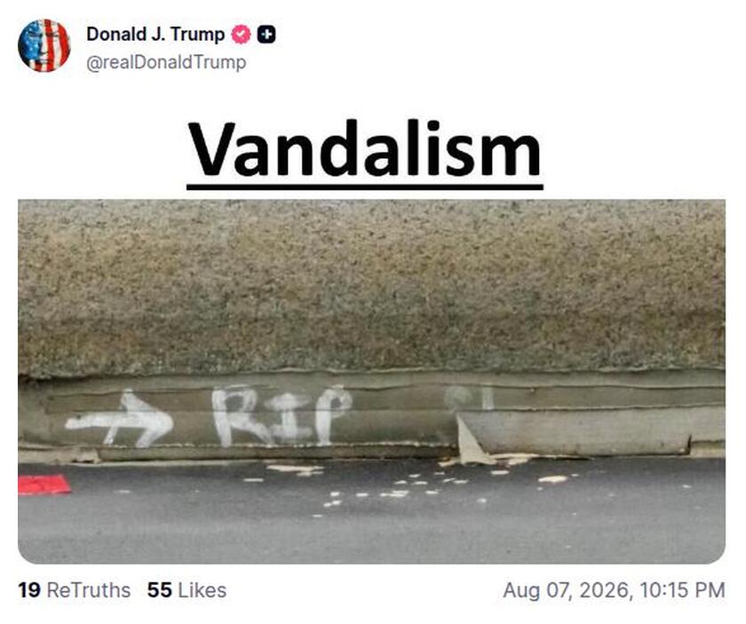 Post preview from Donald Trump