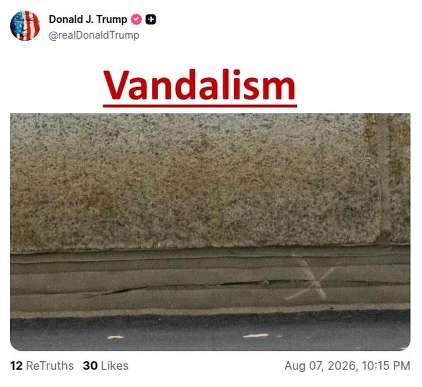 Post preview from Donald Trump