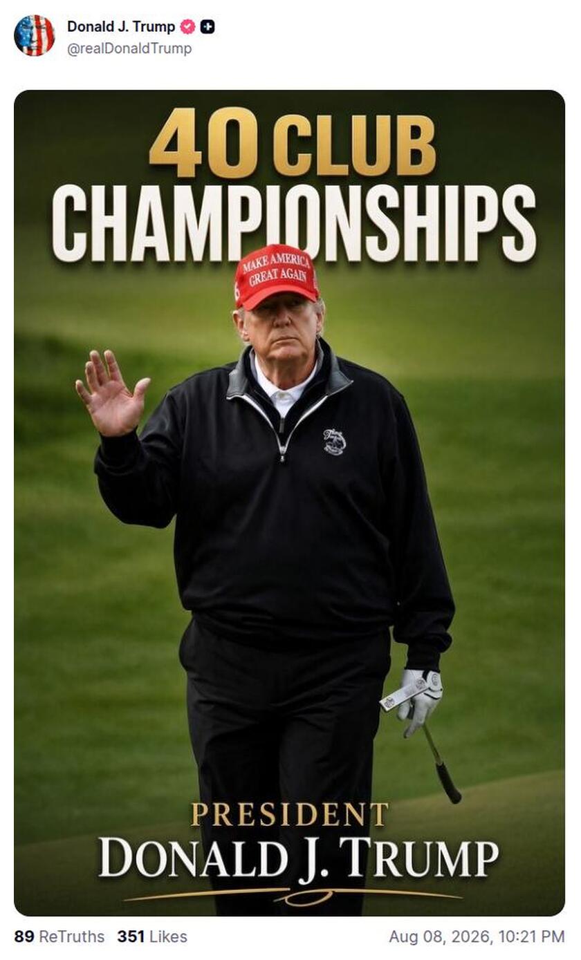 Post preview from Donald Trump