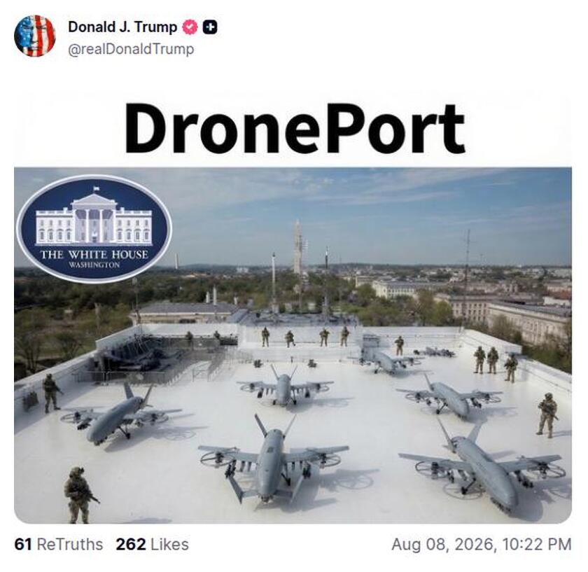 Post preview from Donald Trump
