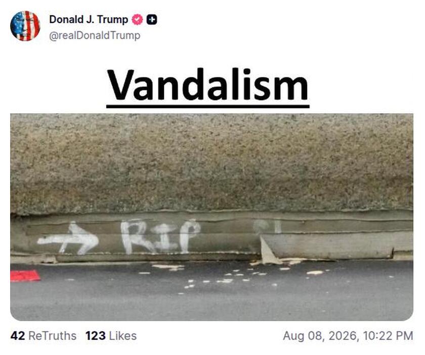 Post preview from Donald Trump