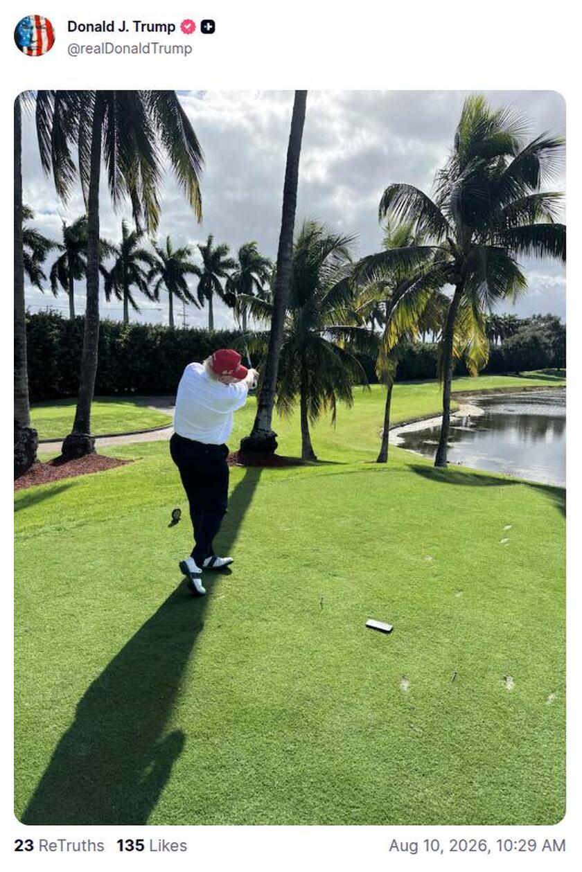 Post preview from Donald Trump