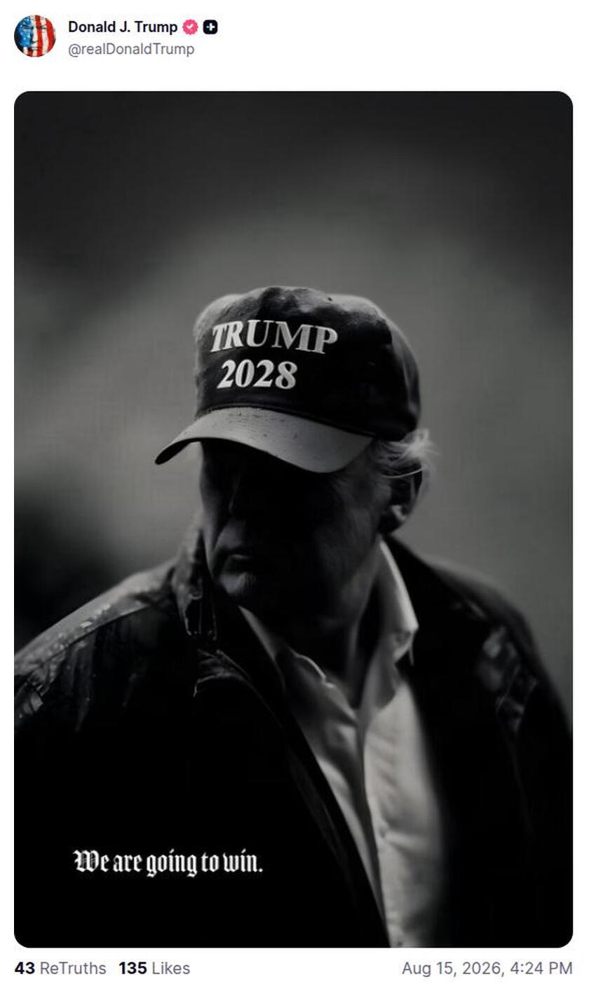 Post preview from Donald Trump