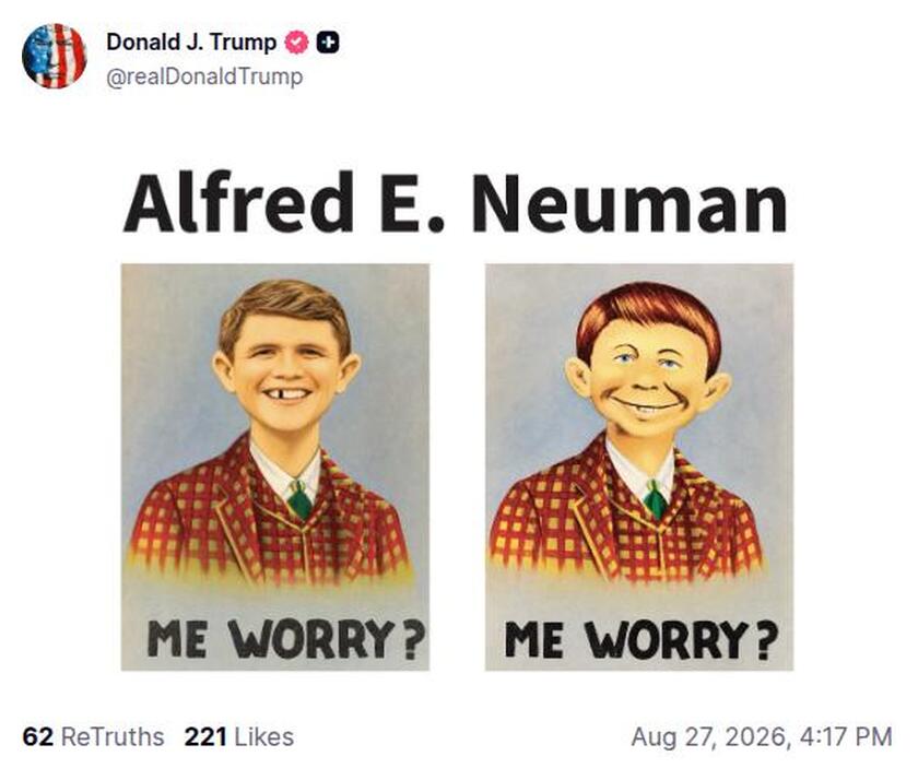 Post preview from Donald Trump
