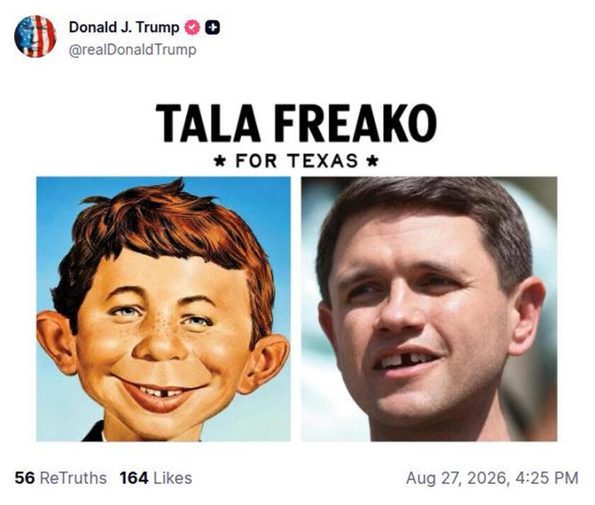 Post preview from Donald Trump