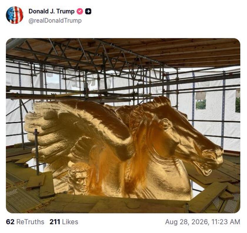 Post preview from Donald Trump