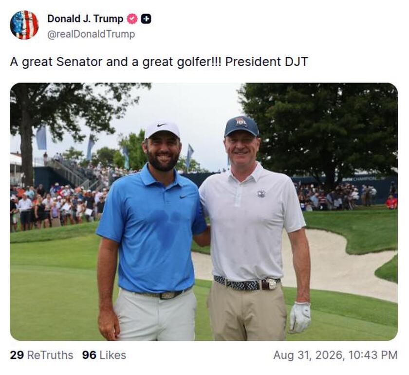 Post preview from Donald Trump