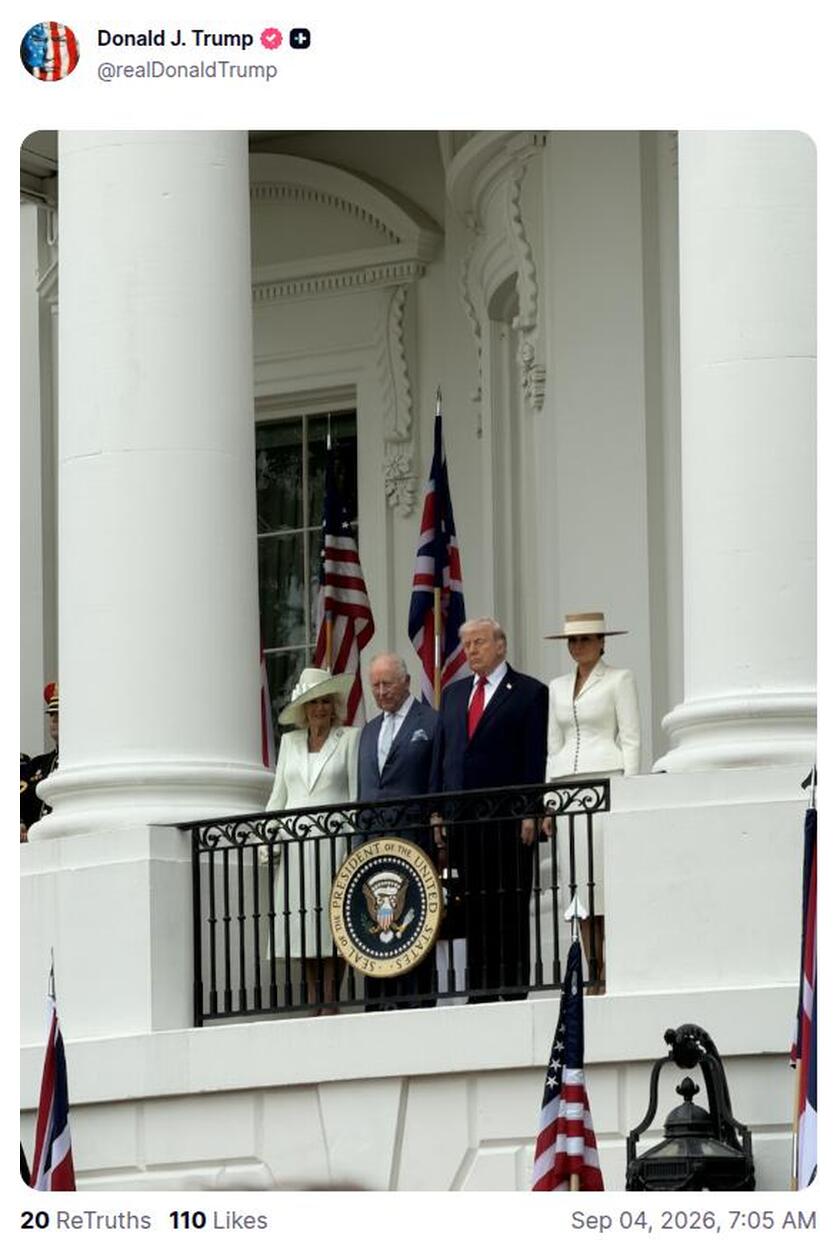 Post preview from Donald Trump