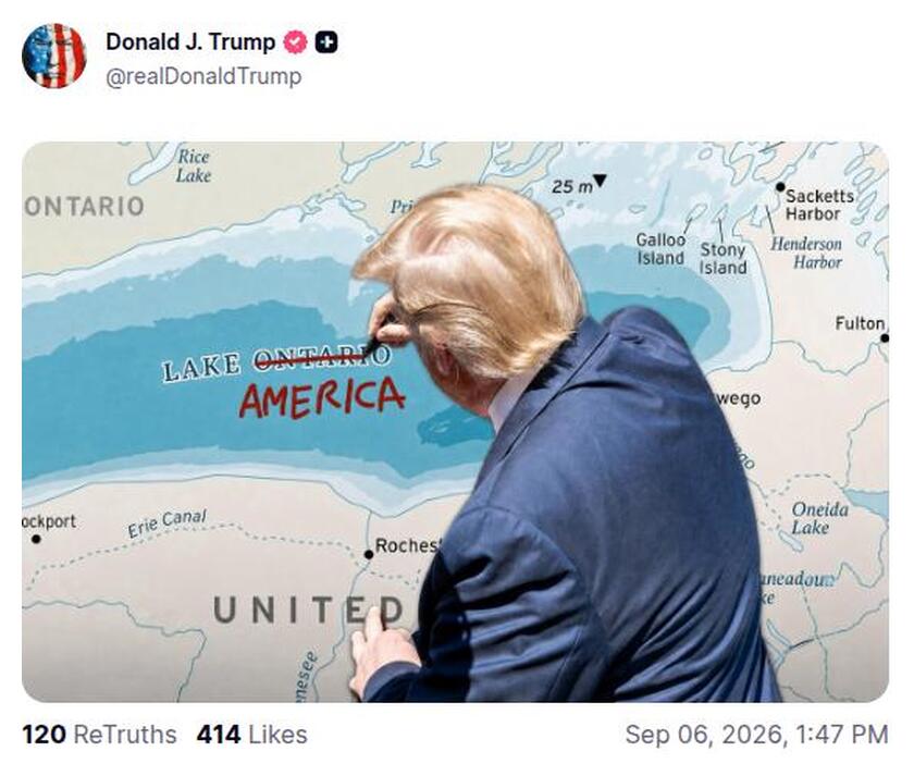 Post preview from Donald Trump