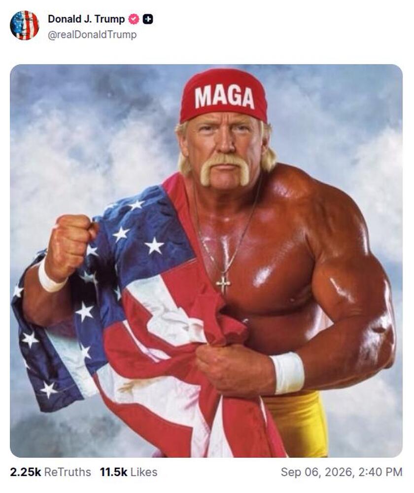 Post preview from Donald Trump