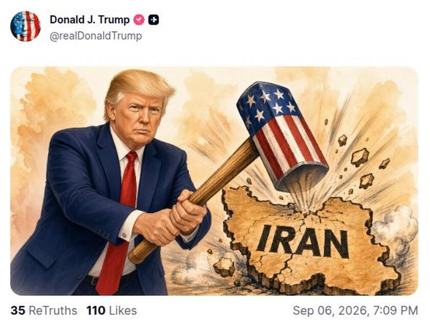 Post preview from Donald Trump