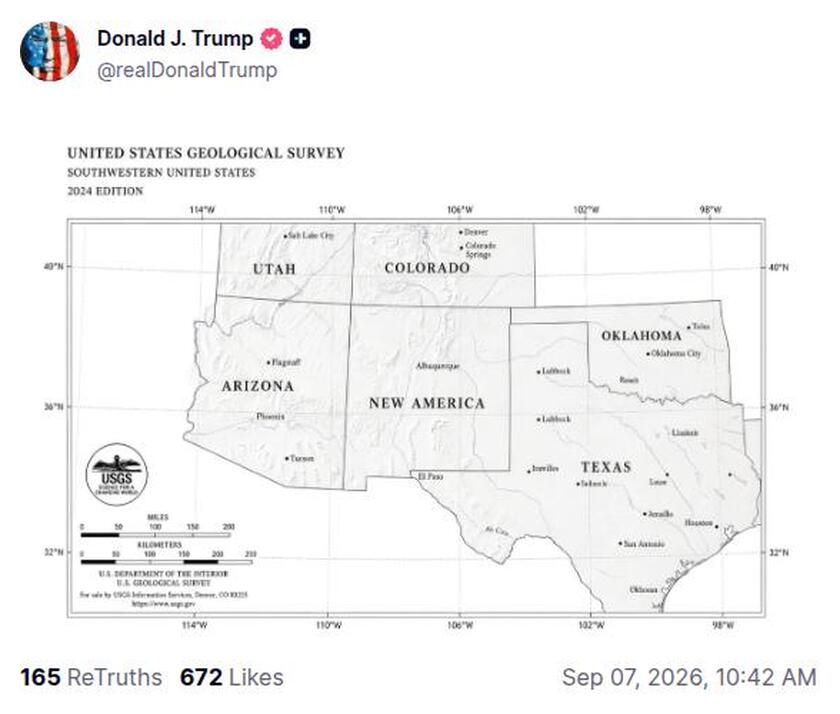 Post preview from Donald Trump