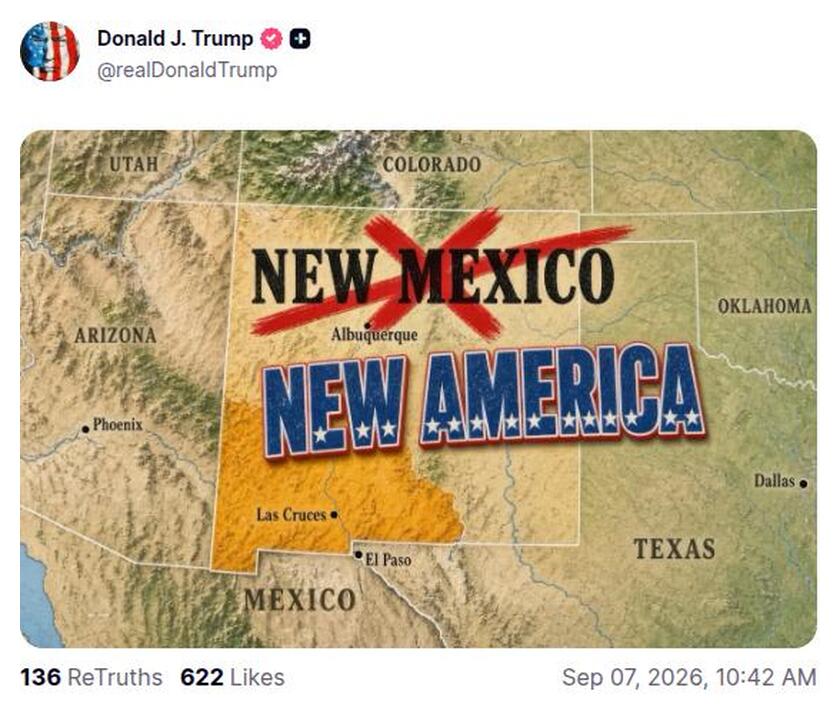 Post preview from Donald Trump