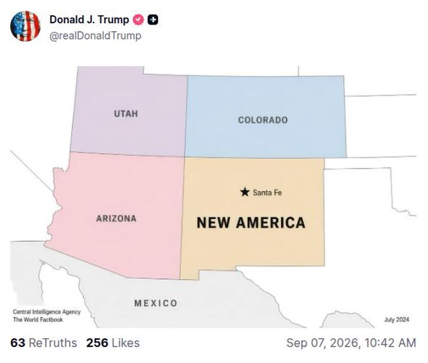 Post preview from Donald Trump