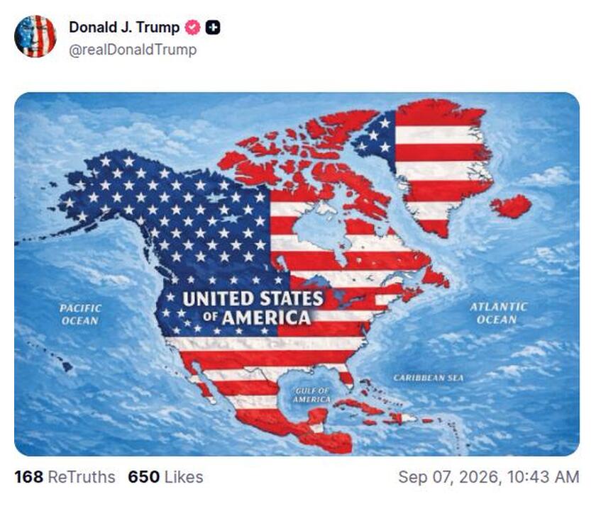 Post preview from Donald Trump