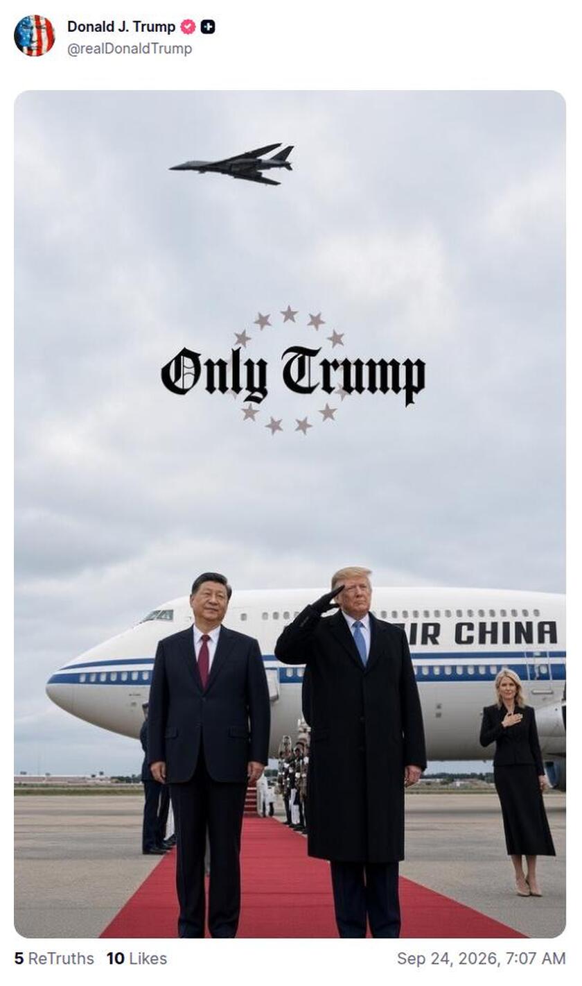 Post preview from Donald Trump