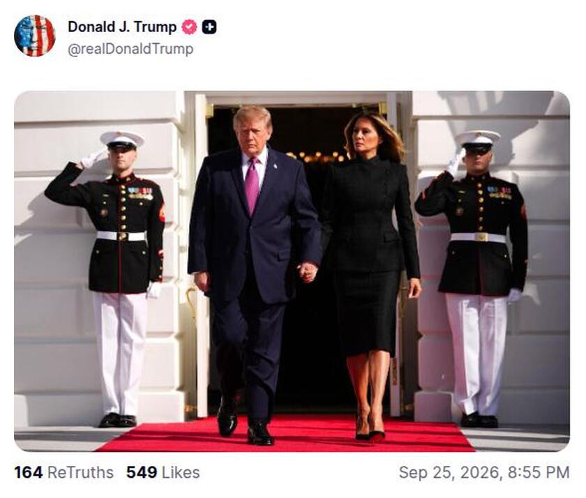 Post preview from Donald Trump
