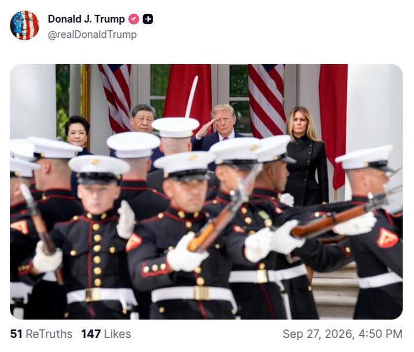 Post preview from Donald Trump