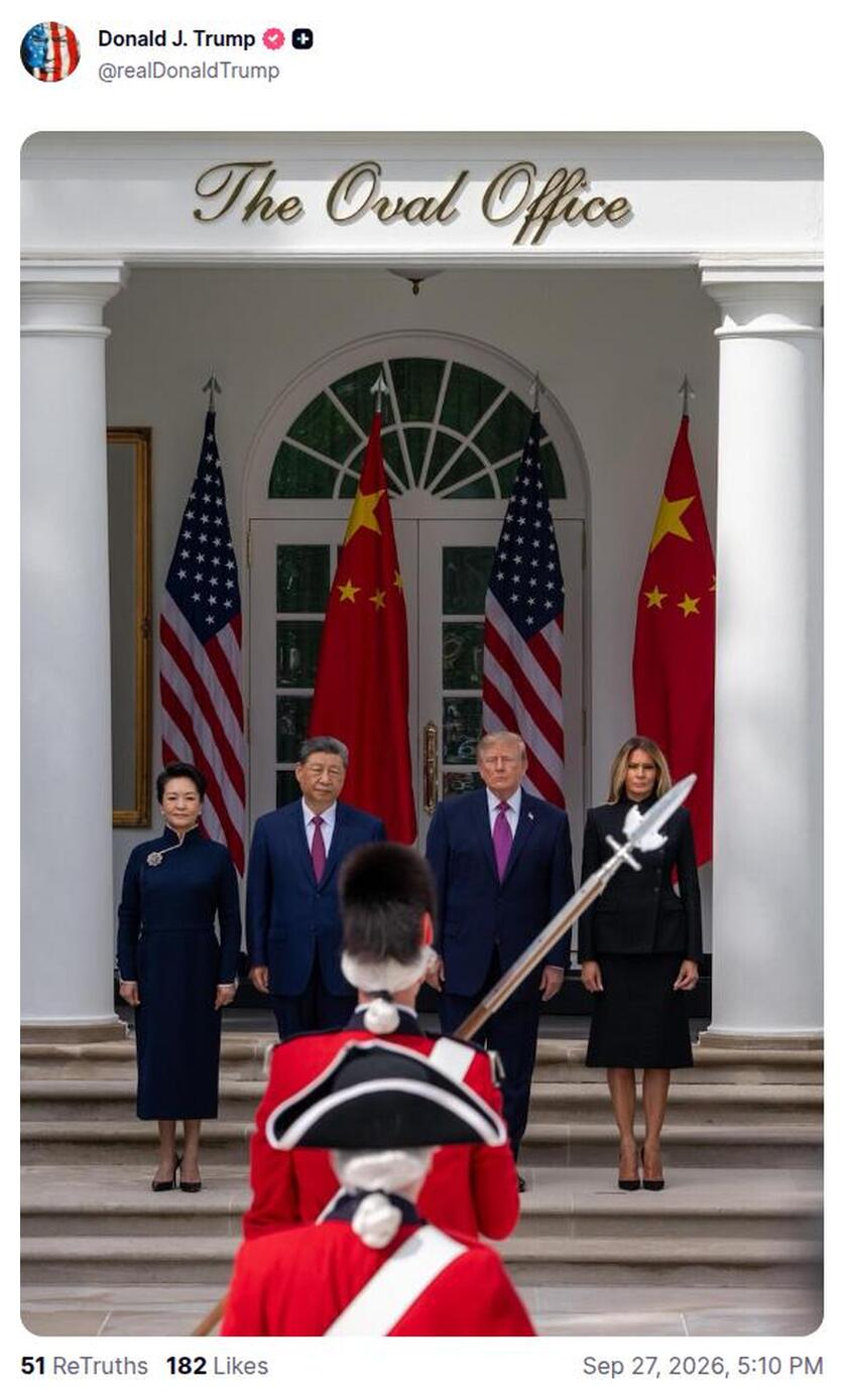 Post preview from Donald Trump