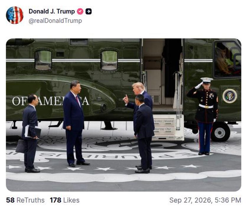 Post preview from Donald Trump