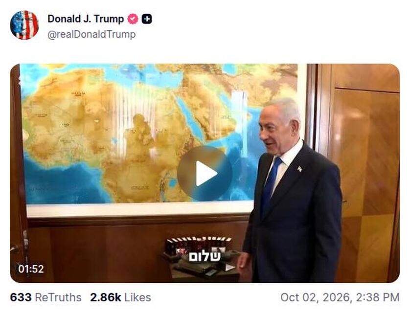 Post preview from Donald Trump
