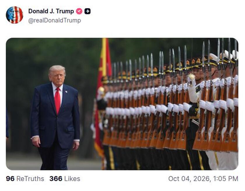 Post preview from Donald Trump