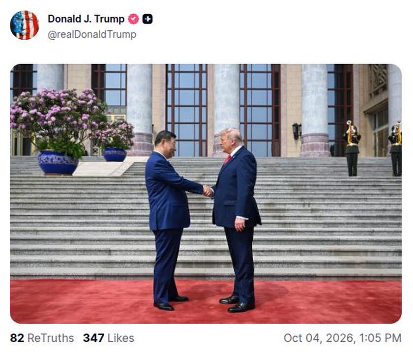 Post preview from Donald Trump