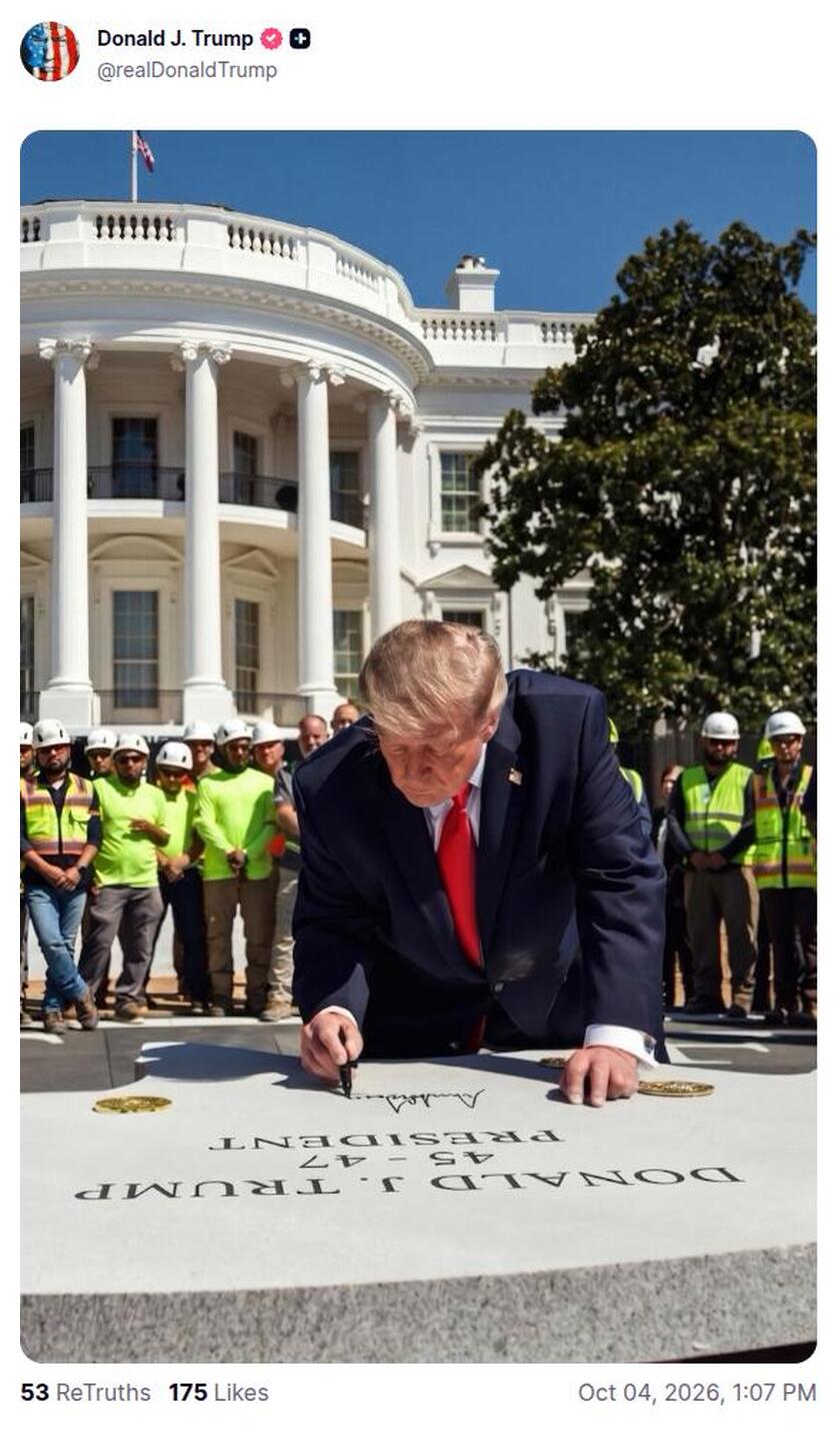 Post preview from Donald Trump