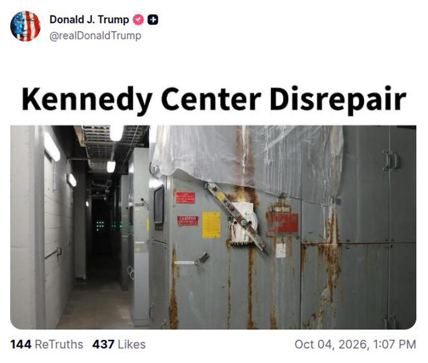 Post preview from Donald Trump