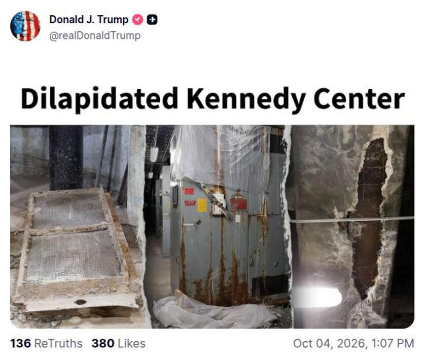 Post preview from Donald Trump