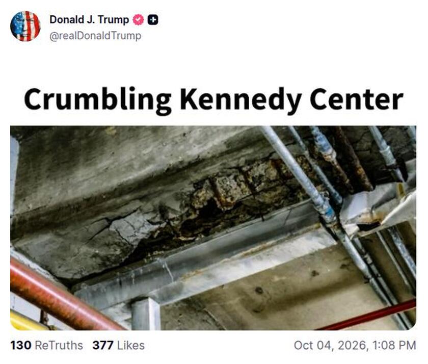 Post preview from Donald Trump