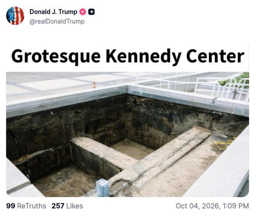 Post preview from Donald Trump